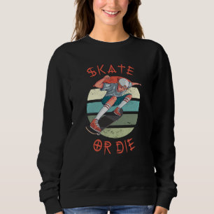 Schaats of die Skateboarder Boy Trui