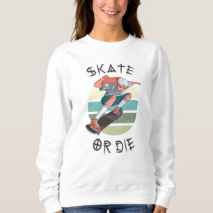 Schaats of die Skateboarder Boy Trui