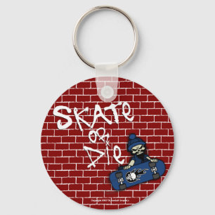 Schaats of Die Sleutelhanger