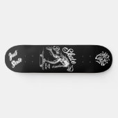Schaats of matrijs - Blijf rollen Skateboard (Horizontaal)