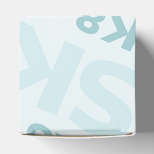 Schaats Park Fun Boy Verjaardagsfeestje Bedankdoosjes (Bovenkant)