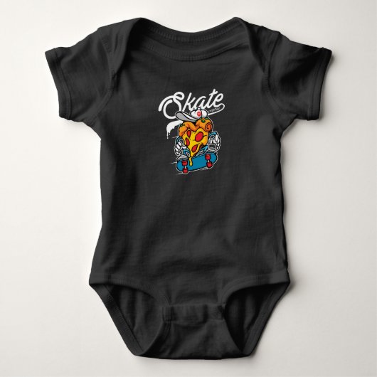 Schaats Pizza Romper (Voorkant)