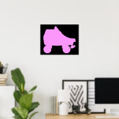 schaats poster (Thuiskantoor)