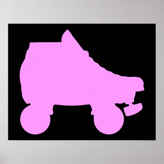 schaats poster (Voorkant)