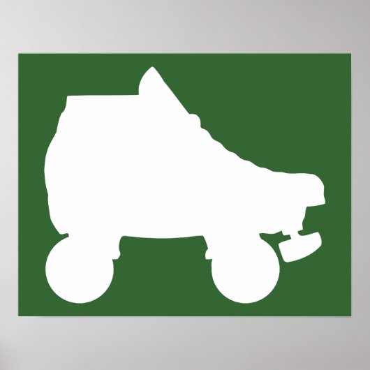 schaats poster (Voorkant)