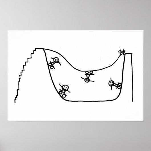 Schaats Ramp Poster (Voorkant)