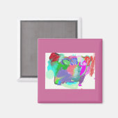 Schaats rond magneet (Voorkant / Achterkant)