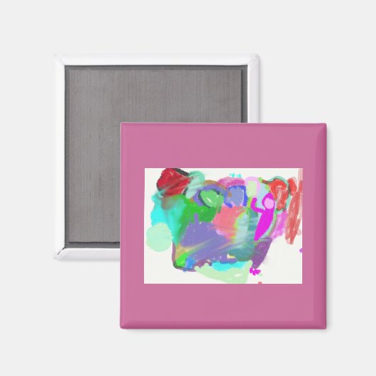 Schaats rond magneet (Voorkant / Achterkant)