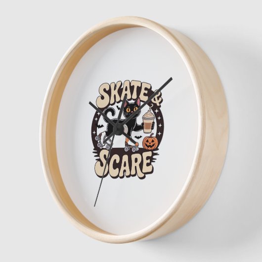 Schaats & Scare – Schattigee zwarte kat rolschaats (Hoek)