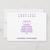 schaats-silouette kaart (Achterkant)