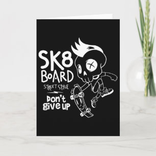 Schaats Skateboard Grappig Sk8 Skateboarden Skater Kaart
