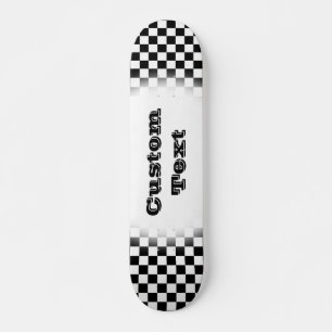 Schaats-skateboards het Patroon-zwart-wit van de C Skateboard