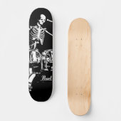 schaats skelettrommel skateboard (Voorkant)