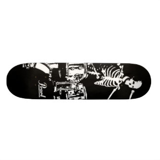 schaats skelettrommel skateboard