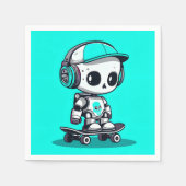 Schaats SkullBot Servet (Voorkant)