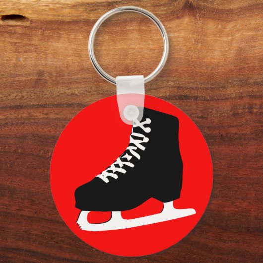 schaats sleutelhanger (Voorkant)