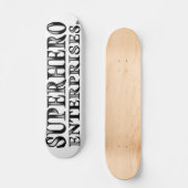 SCHAATS SUPERHERO ENTERPRISES SKATEBOARD (Voorkant)