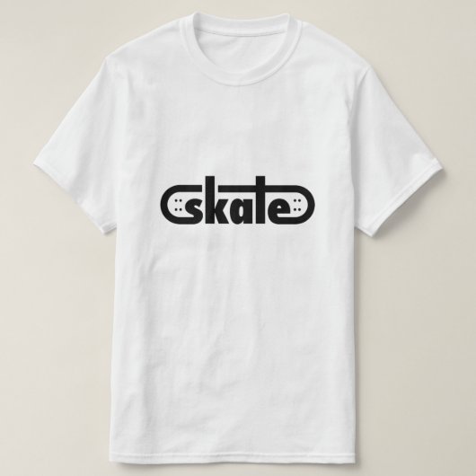 Schaats T-Shirt (Design voorkant)