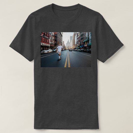 Schaats van geest t-shirt (Design voorkant)