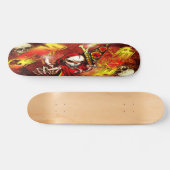 Schaats van Grim Reaper deck Skateboard (Horizontaal)