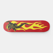 Schaats van hagedis skateboard (Horizontaal)