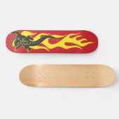Schaats van hagedis skateboard (Horizontaal)