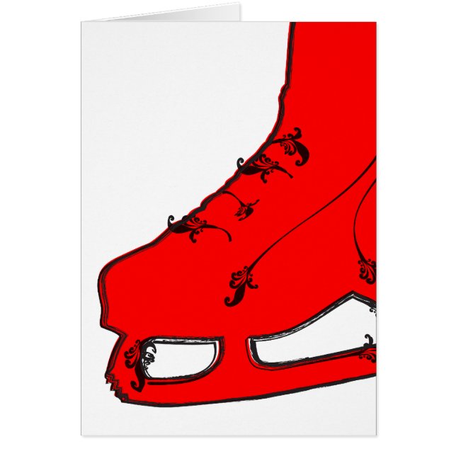 schaats van paisleyijs (Voorkant)