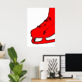 schaats van paisleyijs poster (Thuiskantoor)