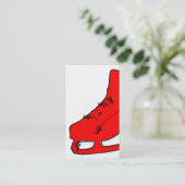 schaats van paisleyijs visitekaartje (Staand voorkant)