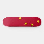 Schaatsboard met vlag van China Skateboard (Horizontaal)