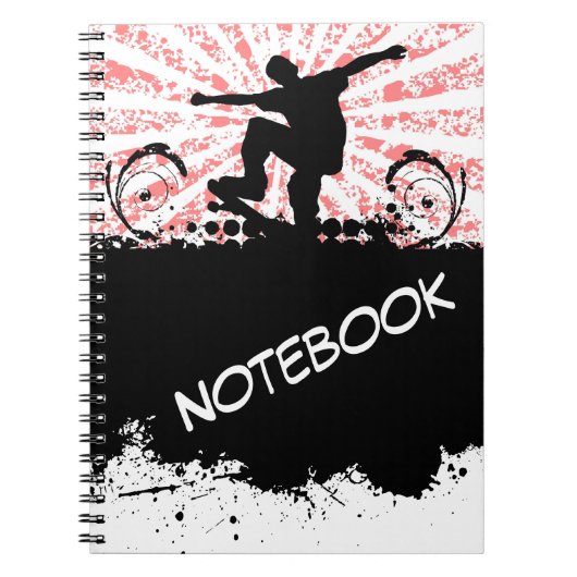 Schaatsboard Notitieboek (Voorkant)