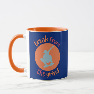 Schaatsboarden Koffiemok Mok
