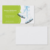 schaatscoach visitekaartje (Voorkant / Achterkant)