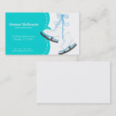 schaatscoach visitekaartje (Voorkant / Achterkant)