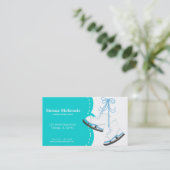 schaatscoach visitekaartje (Staand voorkant)