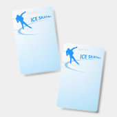 Schaatsen Badge (Voor- en achterkant)
