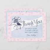 Schaatsen Bedankt Briefkaart (Voorkant / Achterkant)