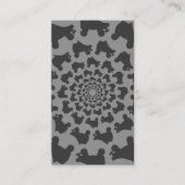 schaatsen cirkel visitekaartje (Voorkant)