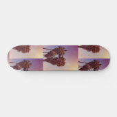 Schaatsen dek palmboom hart skateboard (Horizontaal)