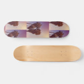 Schaatsen dek palmboom hart skateboard (Horizontaal)