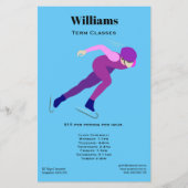 Schaatsen Flyer (Voorkant)