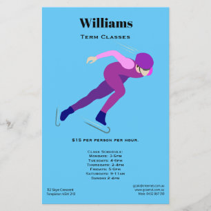 Schaatsen Flyer