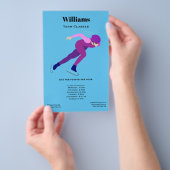 Schaatsen Flyer (Hand)