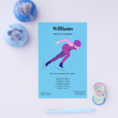 Schaatsen Flyer (Enkel)