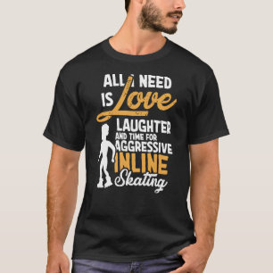 Schaatsen Inline Schaatsen T-shirt