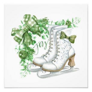 Schaatsen Joy-afbeelding Foto Afdruk