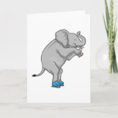 Schaatsen olifant Schaatsen Kaart (Voorkant)