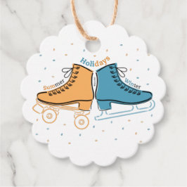 Schaatsen van mijn leven ・ Feestdagen ・ Bedankjes Labels