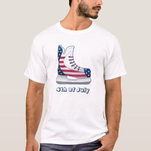 Schaatsen voor ijshockey Stars and Stripes T-shirt