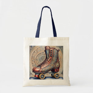 Schaatsen voor rol Tote Bag